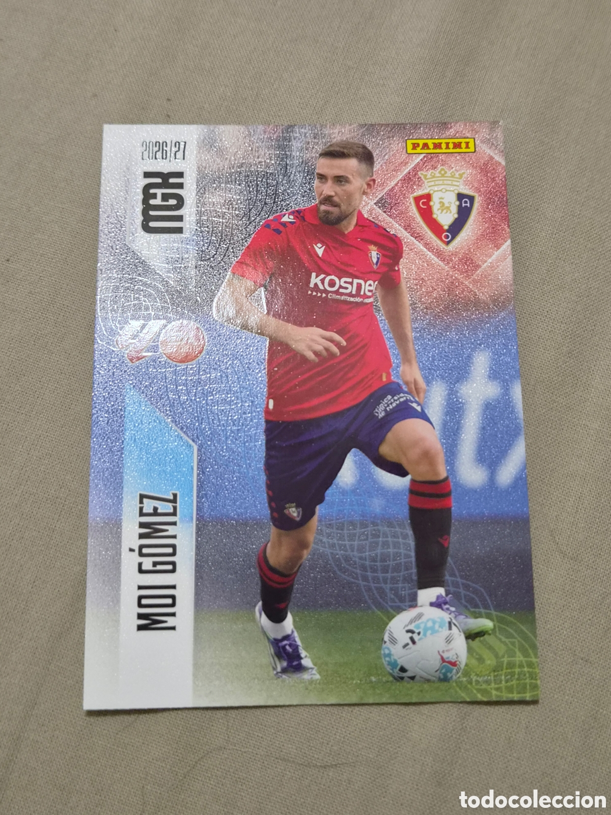 Trading cards: 264 - MOI GOMEZ - OSASUNA MEGACRACKS 2026 2027
