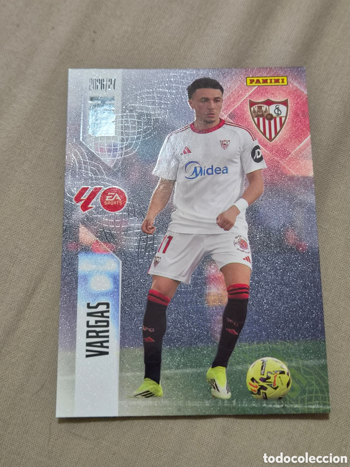 Trading cards: 337 - VARGAS - SEVILLA MEGACRACKS 2026 2027