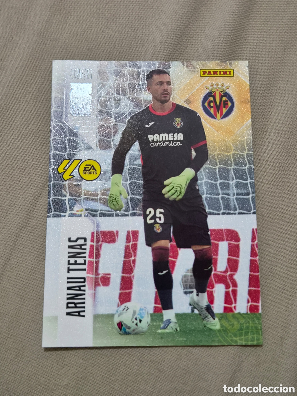 Trading cards: 363 - ARNAU TENAS - VILLARREAL MEGACRACKS 2026 2027
