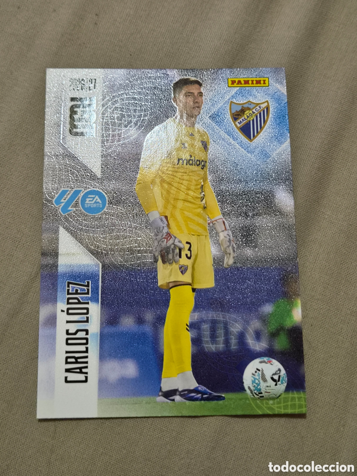 Trading cards: 237 - CARLOS L&Oacute;PEZ - M&Aacute;LAGA MEGACRACKS 2026 2027