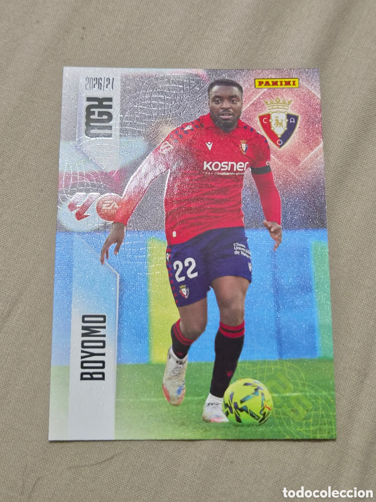 Trading cards: 257 - BOYOMO - OSASUNA MEGACRACKS 2026 2027
