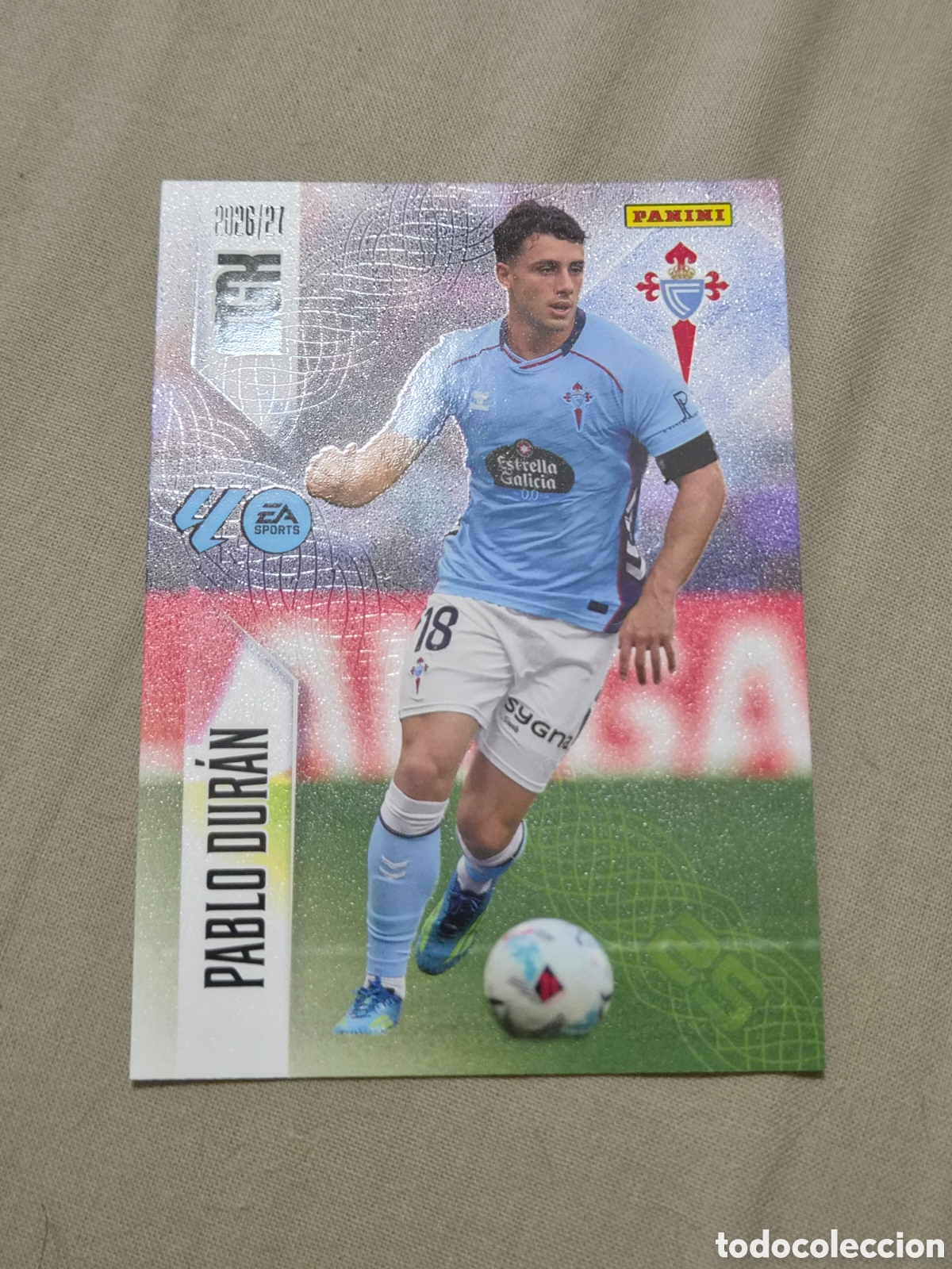 Trading cards: 123 - PABLO DURAN - CELTA MEGACRACKS 2026 2027