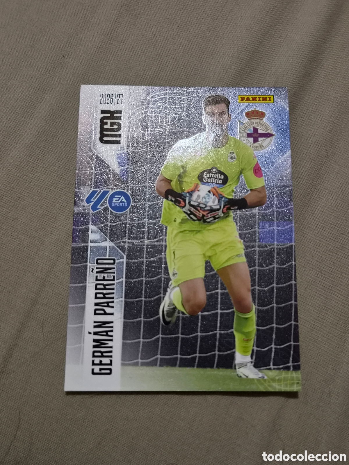 Trading cards: 129 - GERMAN PARRE&Ntilde;O - DEPORTIVO MEGACRACKS 2026 2027