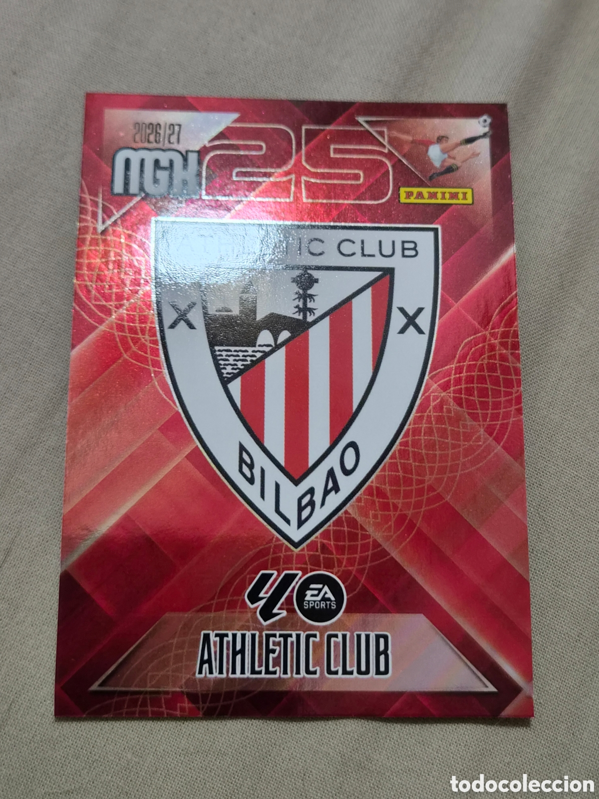 Trading cards: 37 - ESCUDO AT.BILBAO MEGACRACKS 2026 2027