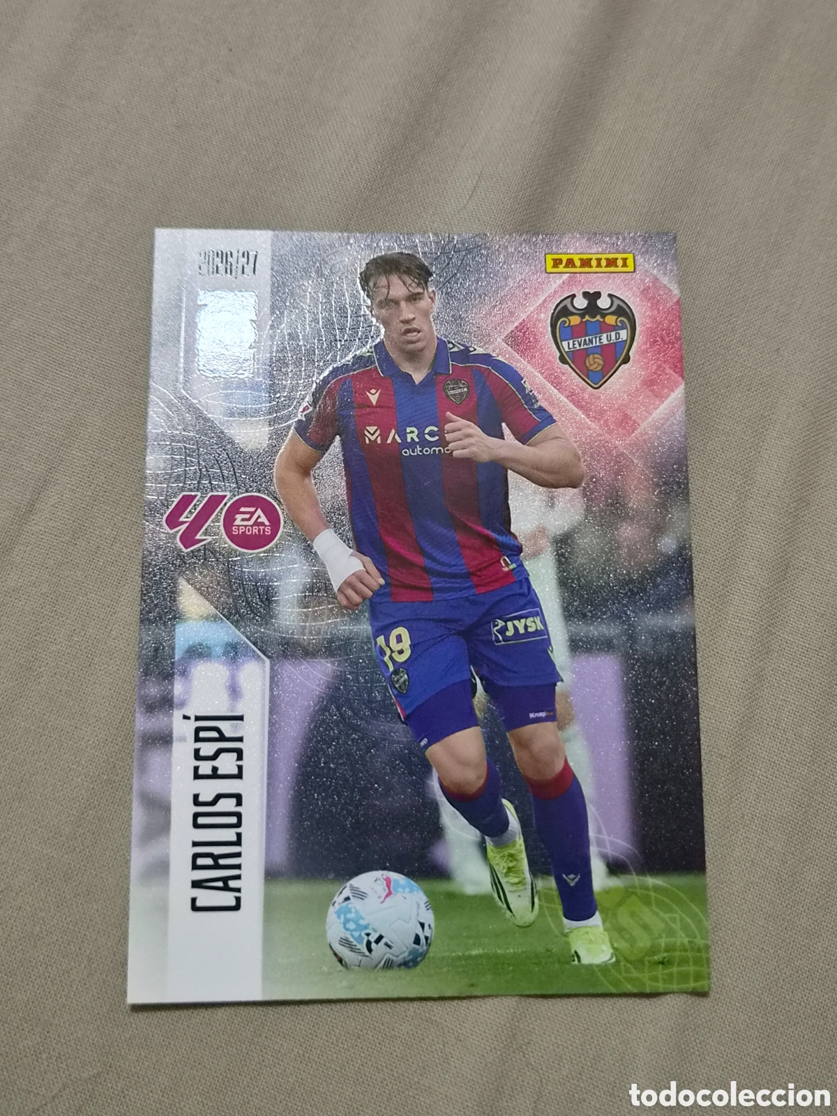 Trading cards: 215 - CARLOS ESPI - LEVANTE MEGACRACKS 2026 2027