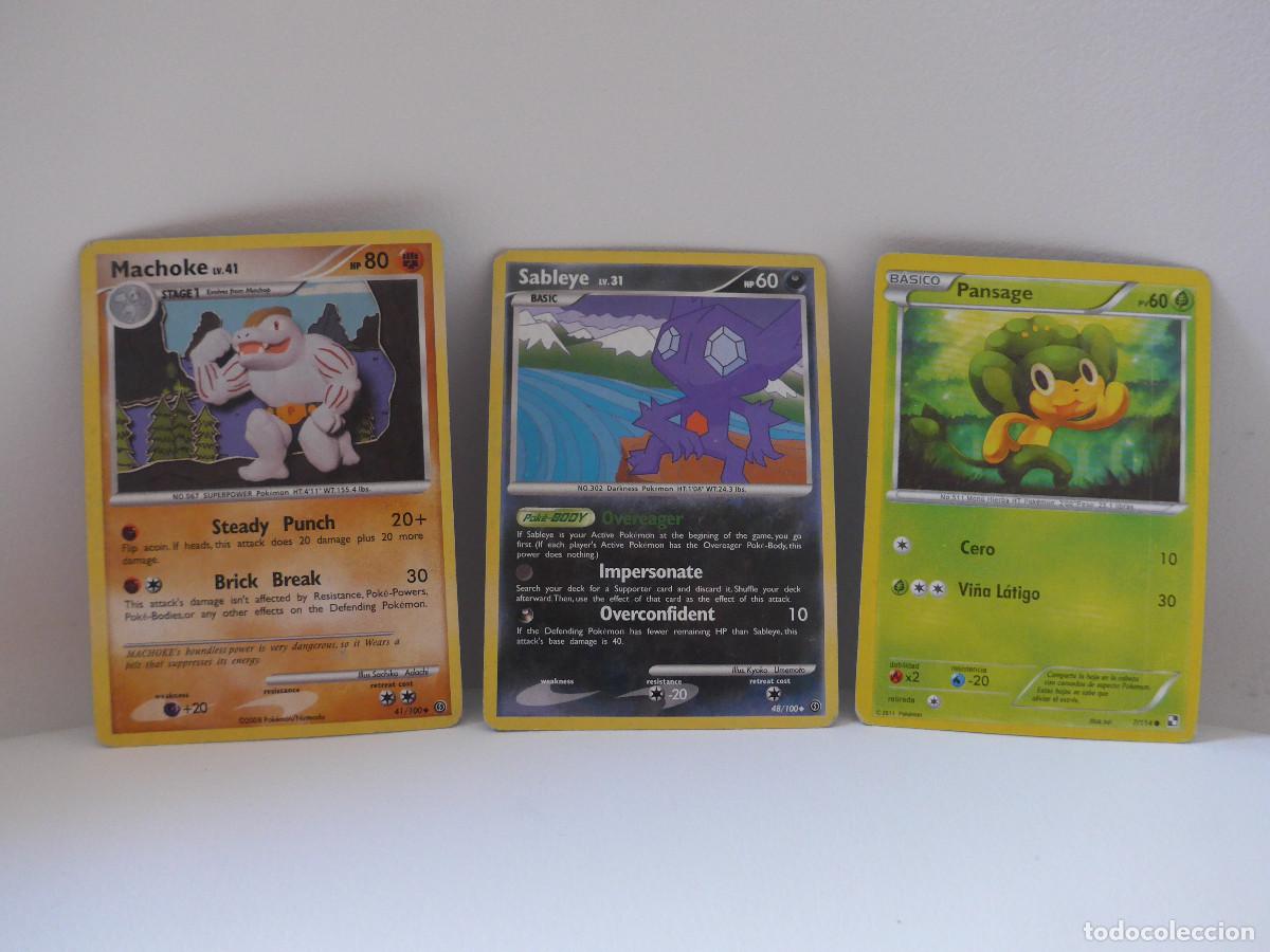 Trading cards: TRES CARTAS DE POKEMON