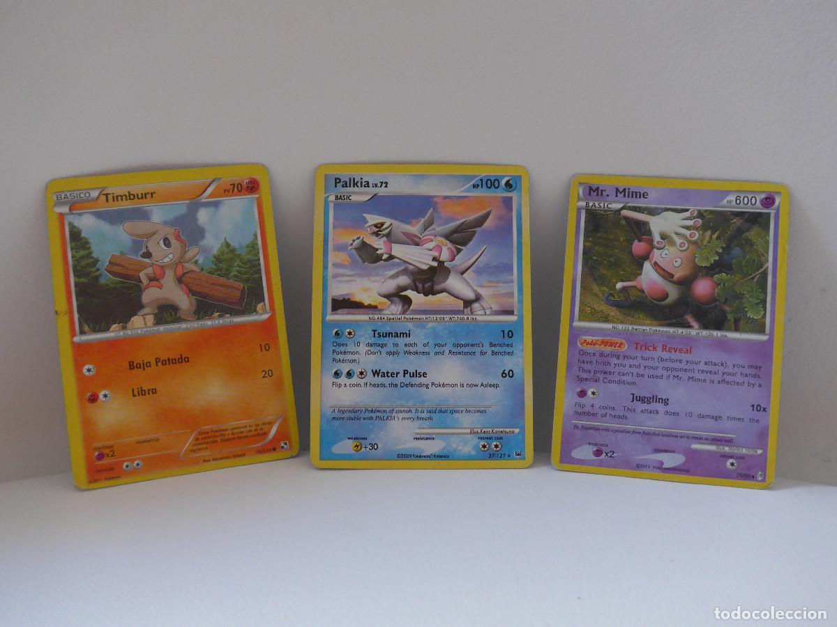 Trading cards: TRES CARTAS DE POKEMON