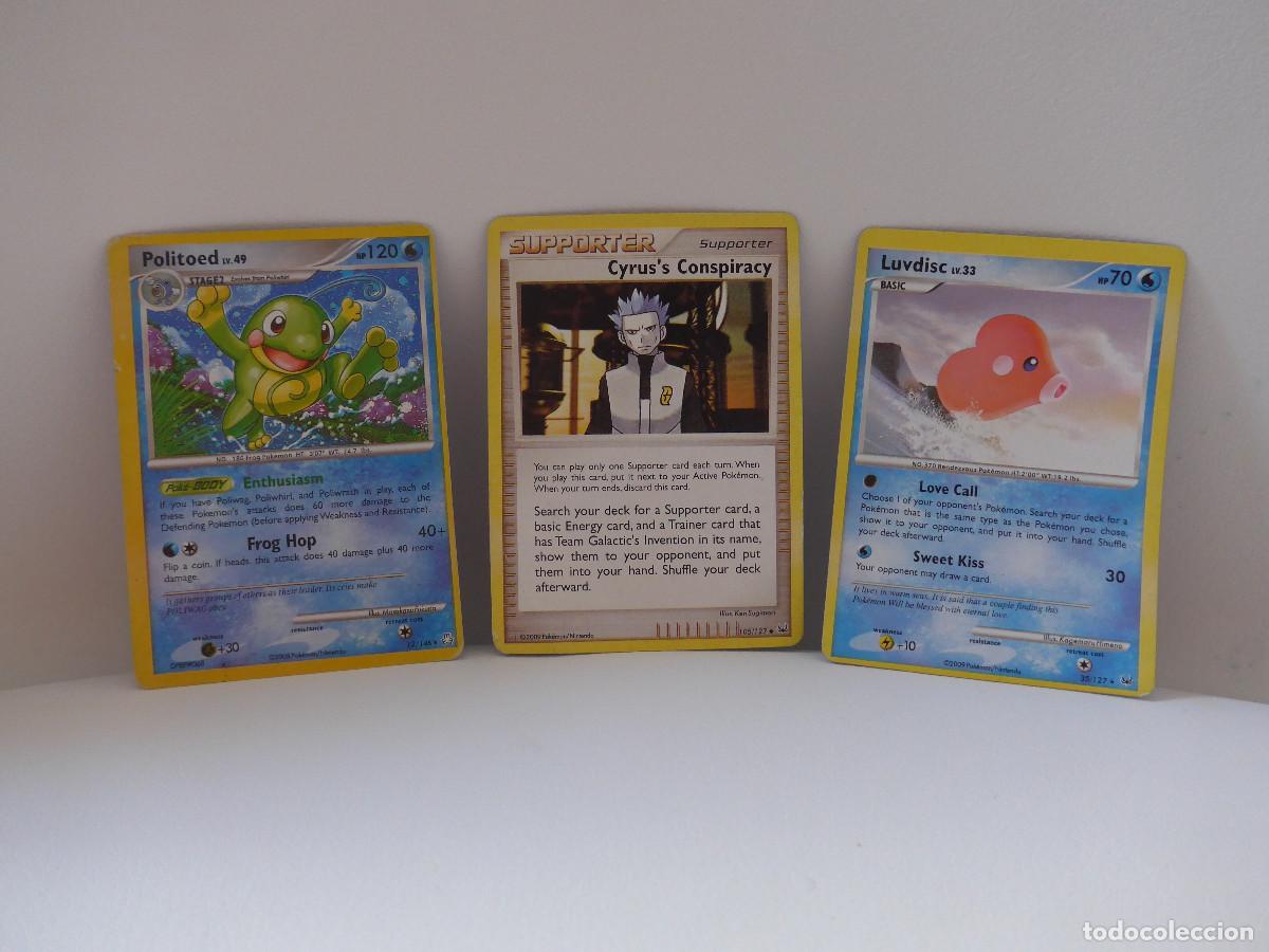 Trading cards: TRES CARTAS DE POKEMON