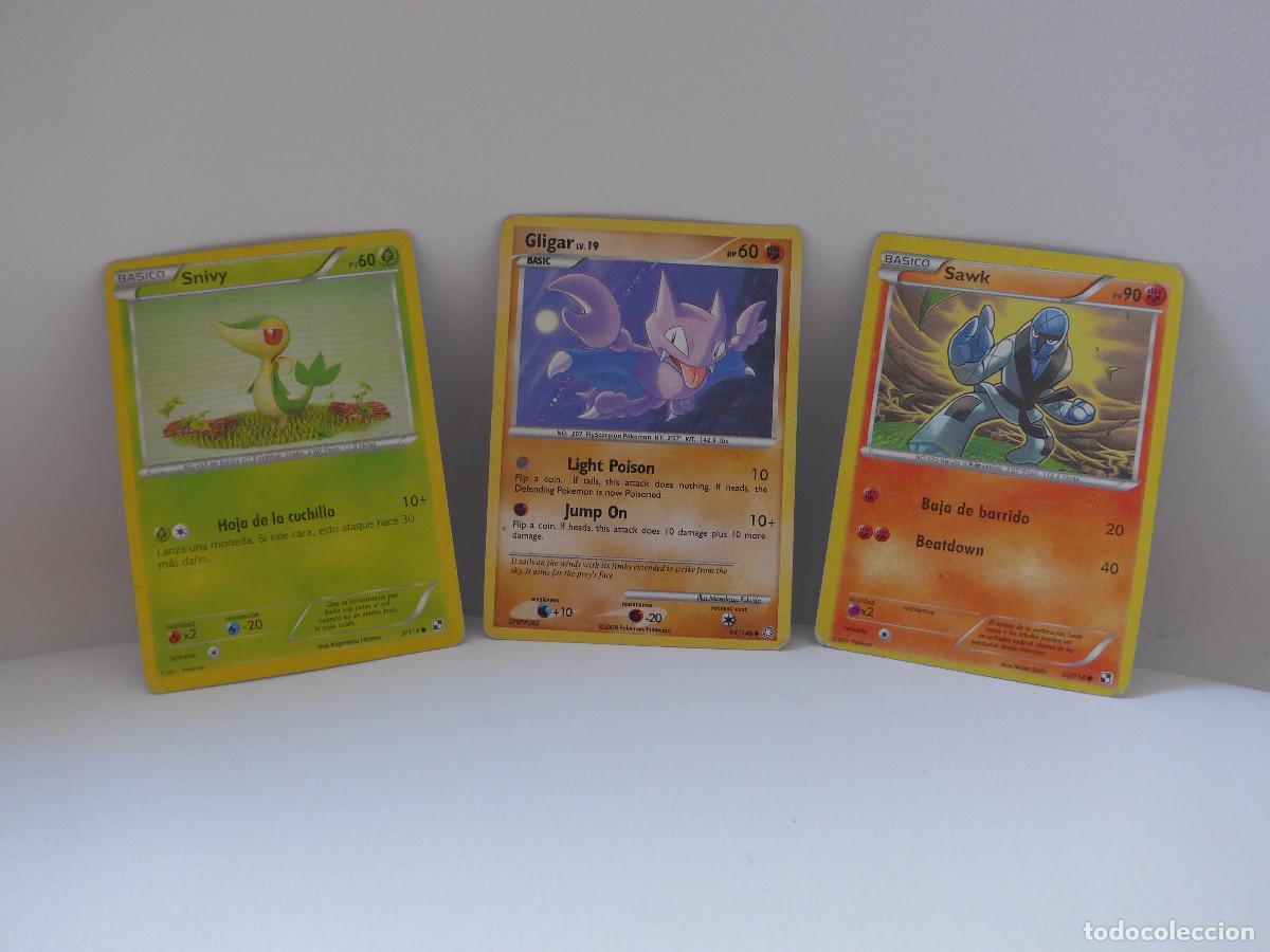 Trading cards: TRES CARTAS DE POKEMON - Foto 1