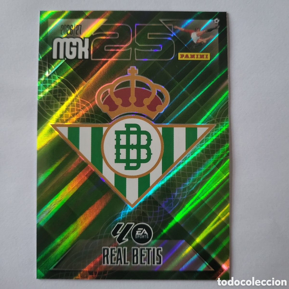 Trading cards: 91 Real Betis [Escudo] / Megacracks 2026