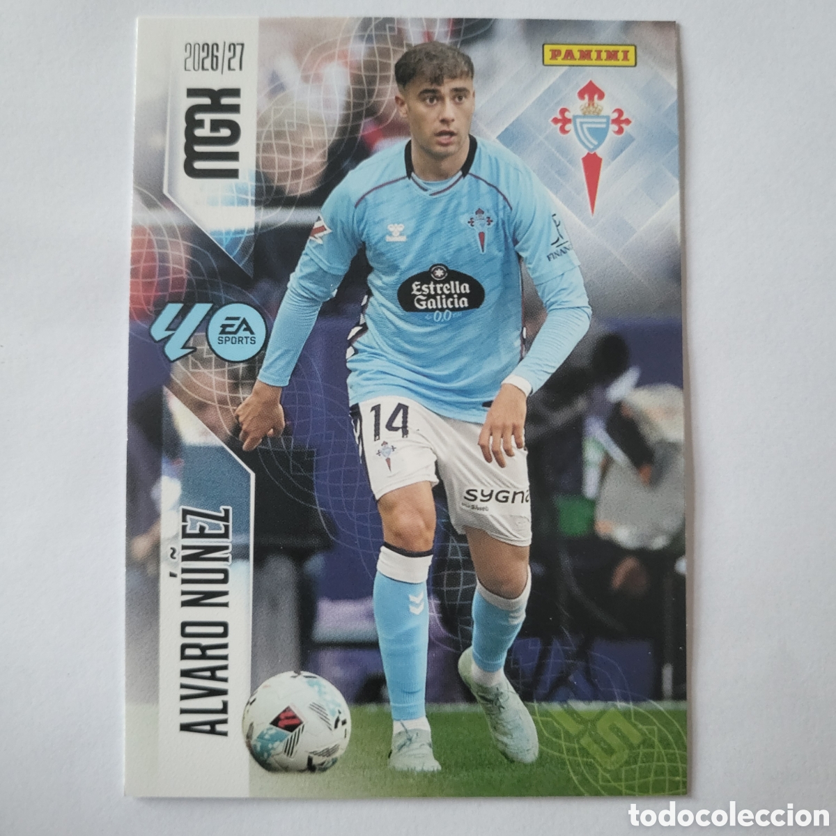 Trading cards: 113 &Aacute;lvaro N&uacute;&ntilde;ez / Megacracks 2026