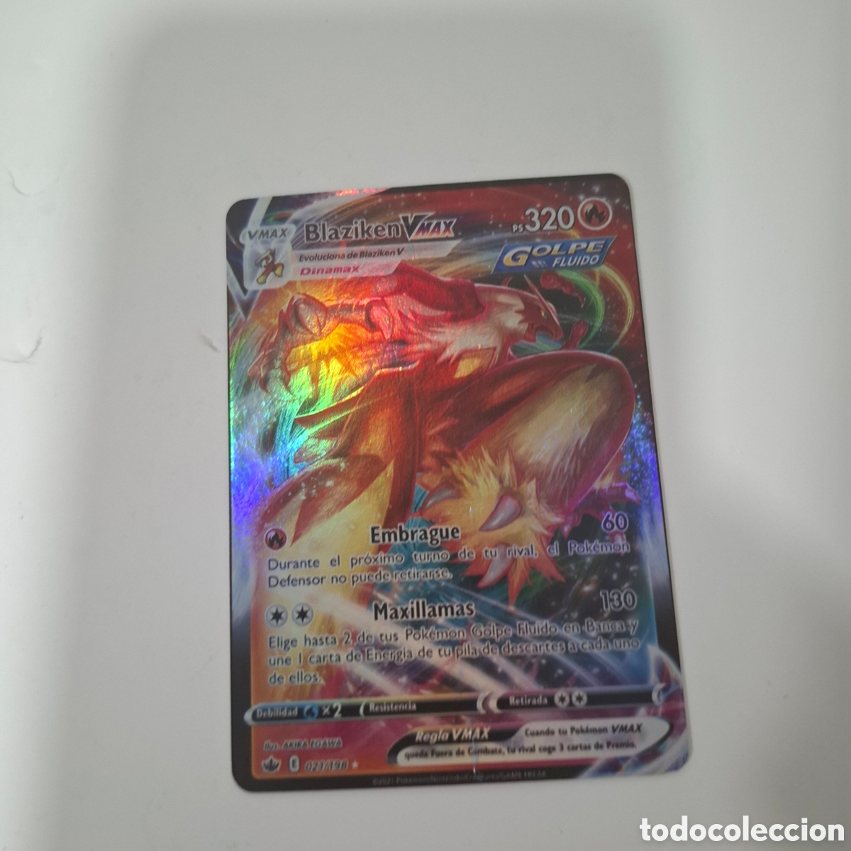 Trading cards: CARTA POKEMON CARD BLAZIKEN VMAX