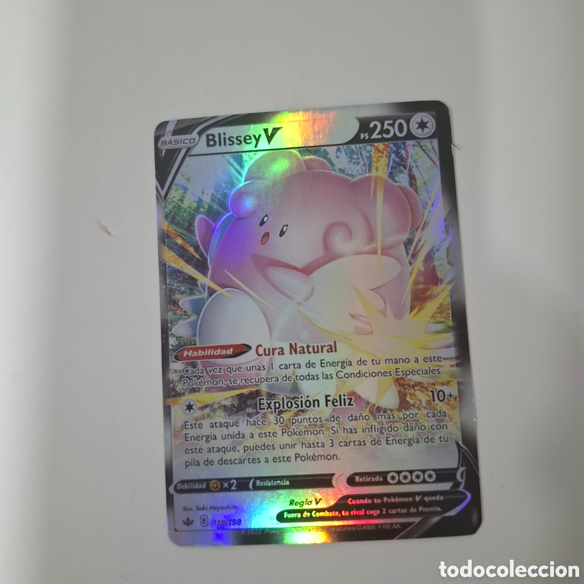 Trading cards: CARTA POKEMON CARD BLISSEY V