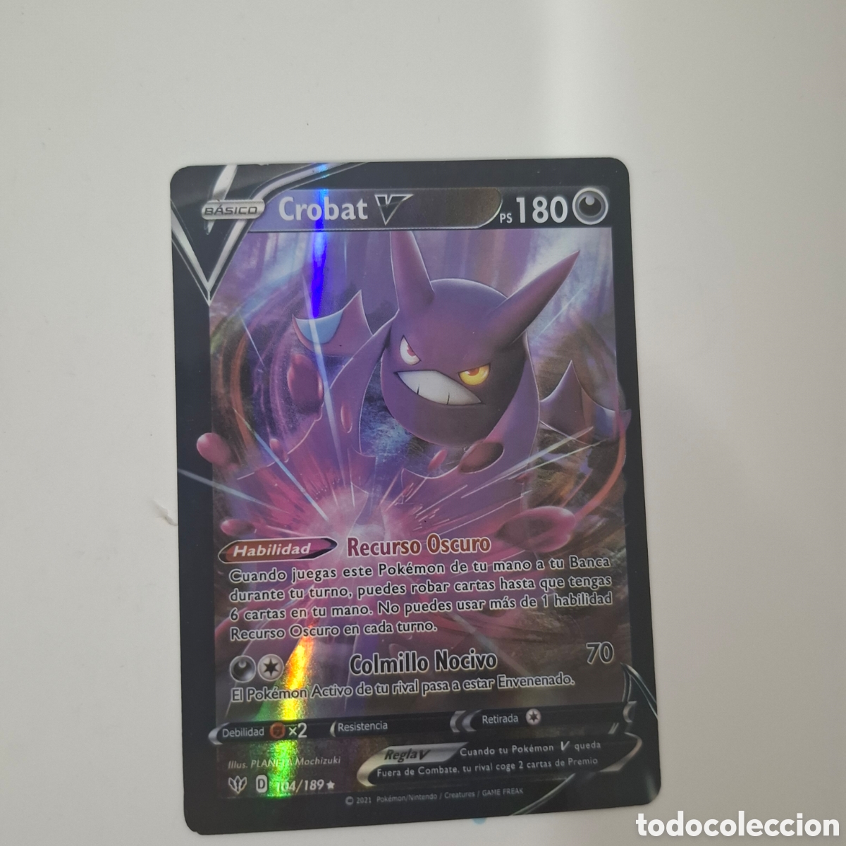 Trading cards: CARTA POKEMON CARD CROBAT V