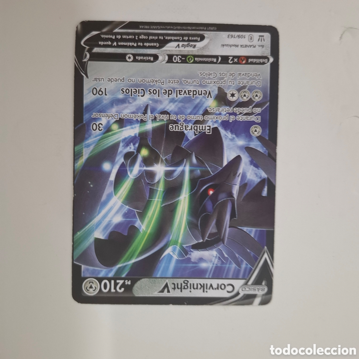 Trading cards: CARTA POKEMON CARD CORVIKNIGHT V
