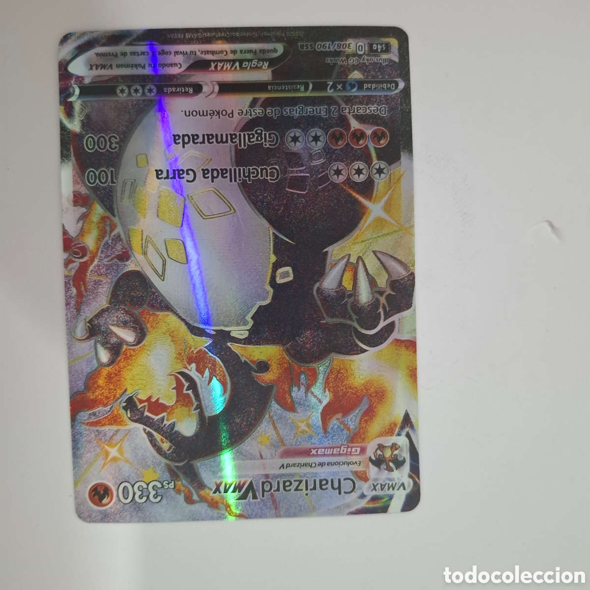 Trading cards: CARTA POKEMON CARD CHARIZARD VMAX