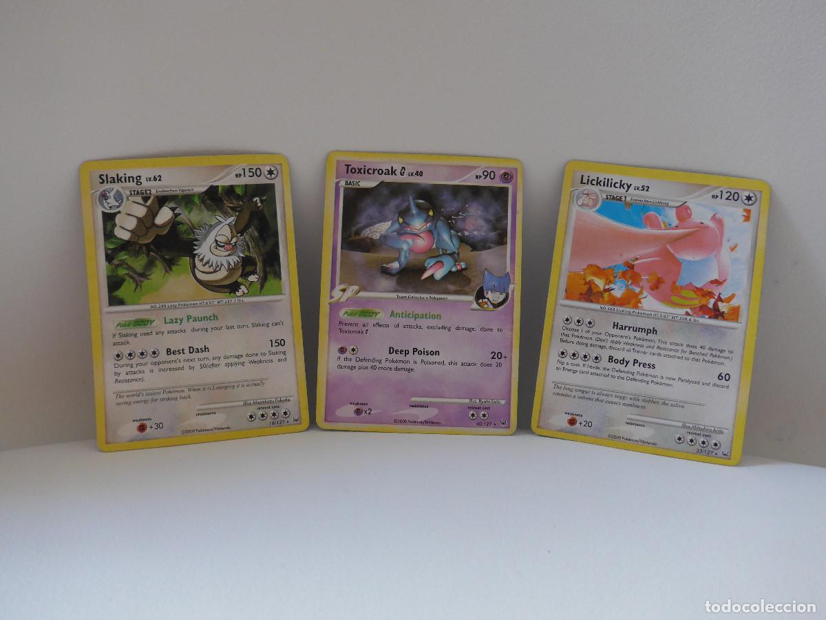 Trading cards: TRES CARTAS DE POKEMON