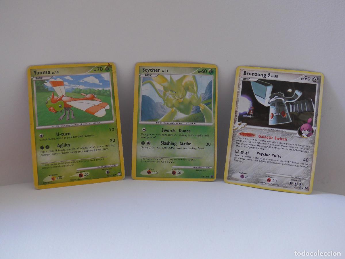 Trading cards: TRES CARTAS DE POKEMON