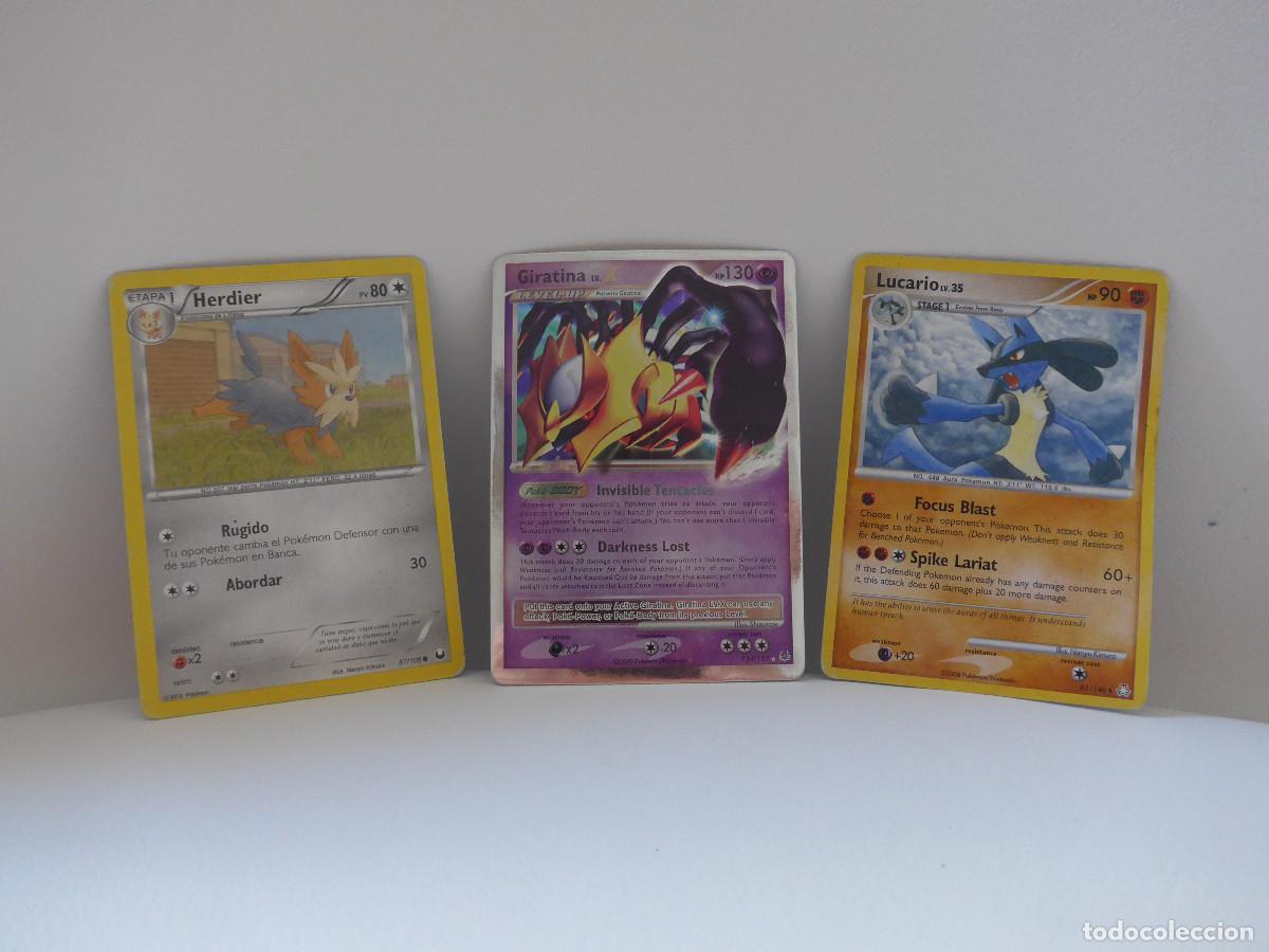 Trading cards: TRES CARTAS DE POKEMON
