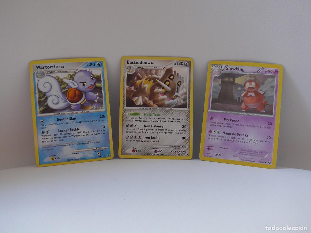 Trading cards: TRES CARTAS DE POKEMON - Foto 1
