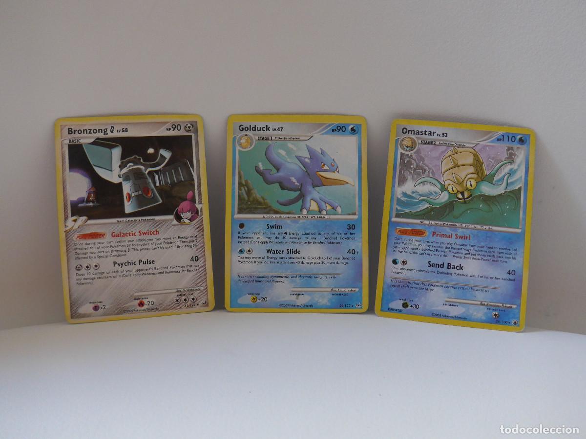 Trading cards: TRES CARTAS DE POKEMON