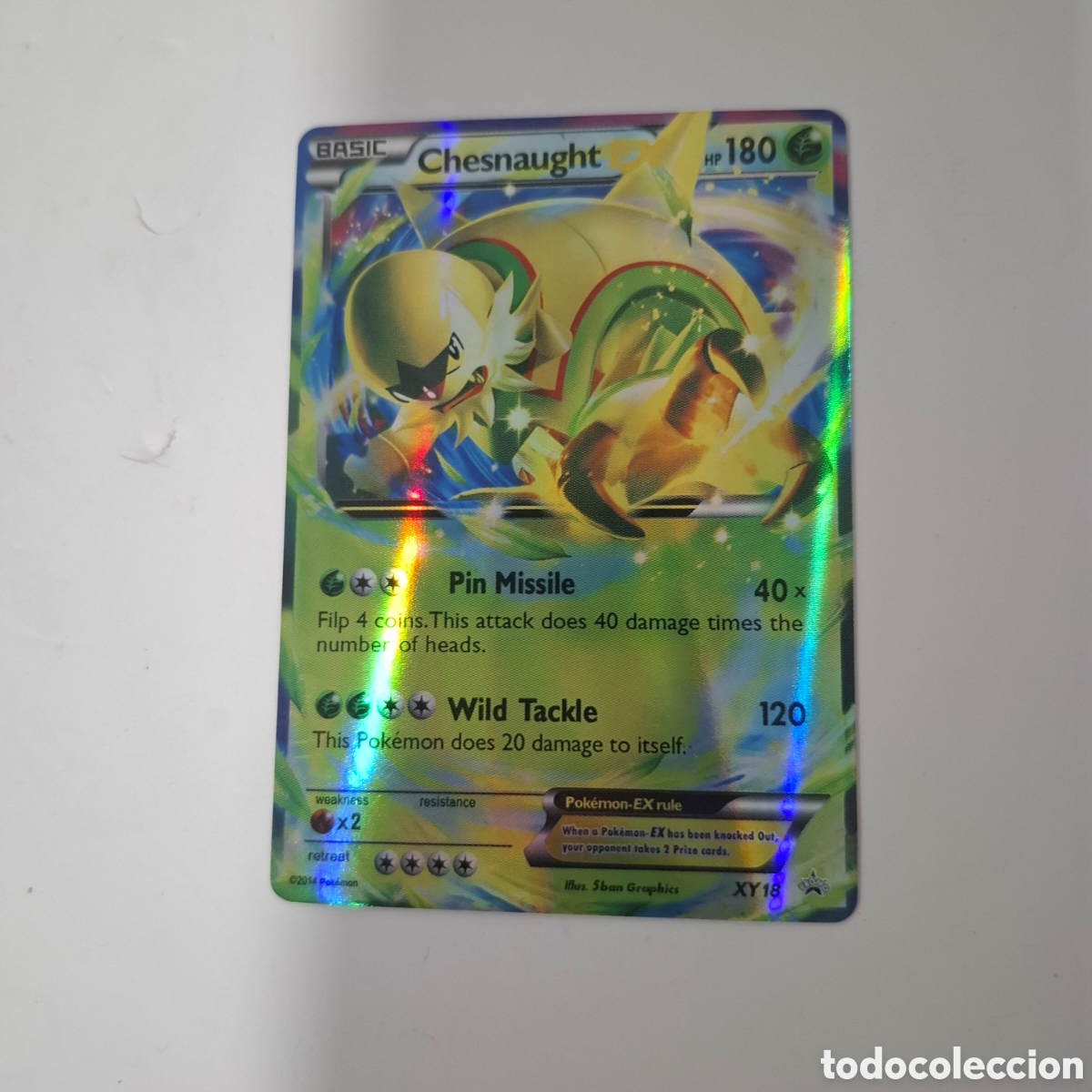 Trading cards: CARTA POKEMON CARD CHESNAUGHT