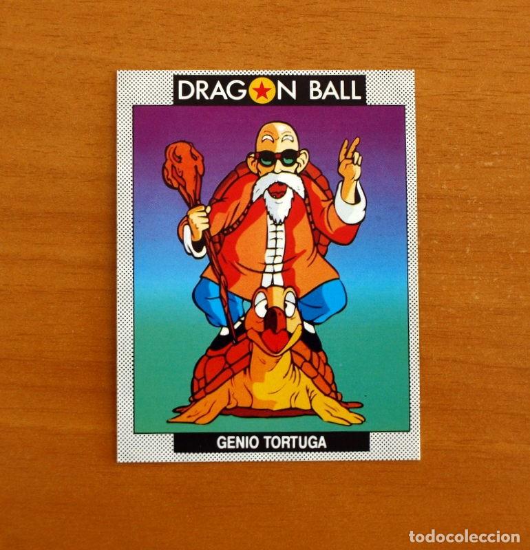 Trading cards: Bola De Dragon - Dragon Ball - N&ordm; 28 Genio Tortuga - Ediciones Este 1989 - Trading Cards