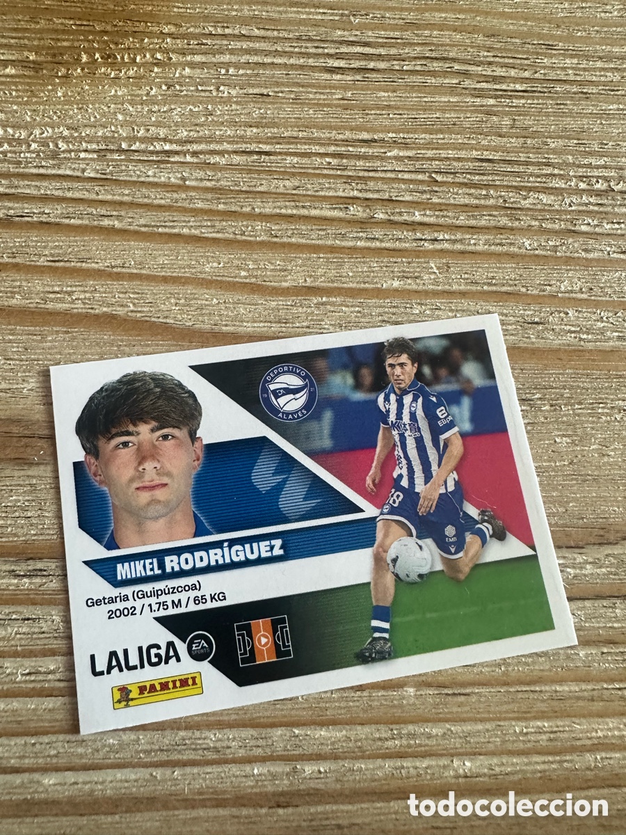 Trading cards: MIKEL RODRIGUEZ 10 ALAVES 3&ordf; EDICION LIGA ESTE 2026-27 26 27 PANINI