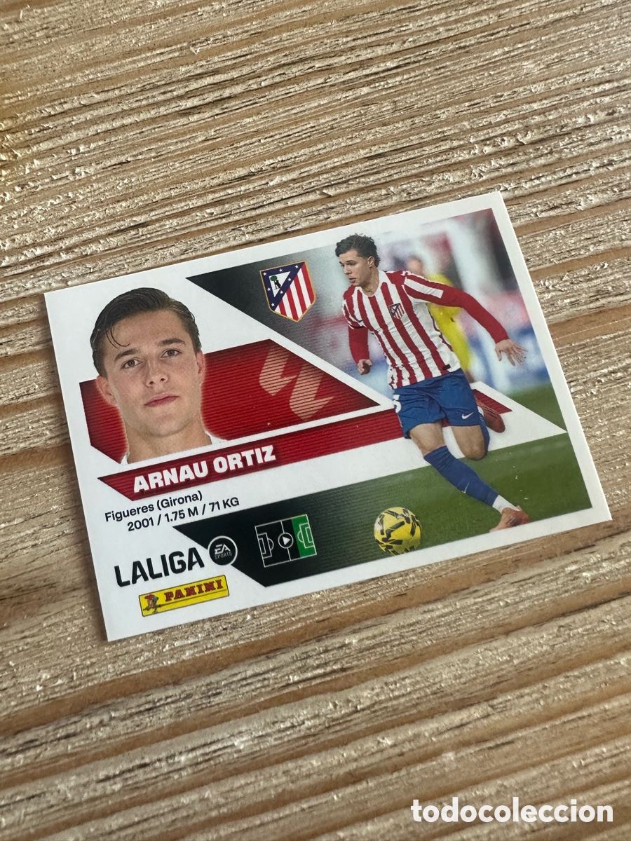 Trading cards: ARNAU ORTIZ 16 BIS AT MADRID COLOCA 3&ordf; EDICION LIGA ESTE 2026-27 26 27 PANINI