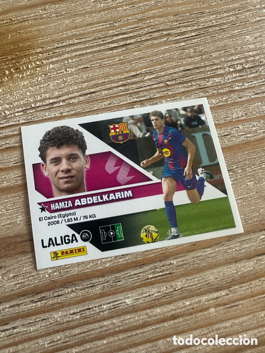 Trading cards: ABDELKARIM 19 BIS FC BARCELONA COLOCA 3&ordf; EDICION LIGA ESTE 2026-27 26 27 PANINI