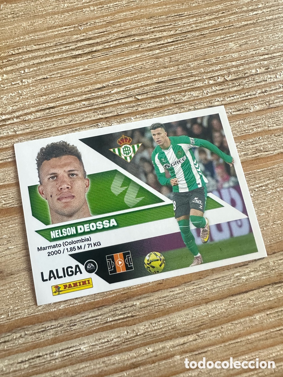 Trading cards: DEOSSA 11 BIS BETIS COLOCA 3&ordf; EDICION LIGA ESTE 2026-27 26 27 PANINI