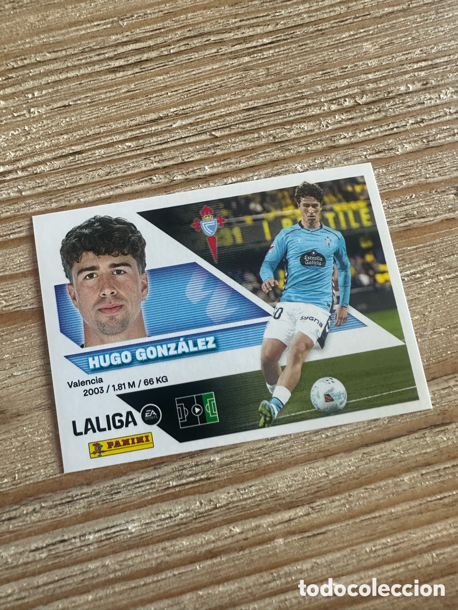 Trading cards: HUGO GONZALEZ 19 BIS CELTA DE VIGO COLOCA 3&ordf; EDICION LIGA ESTE 2026-27 26 27 PANINI