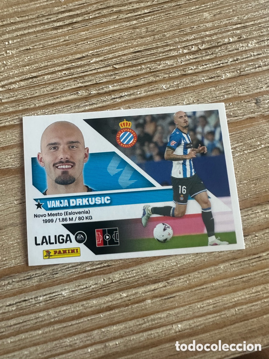 Trading cards: DRKUSIC 6 BIS RCD ESPANYOL COLOCA 3&ordf; EDICION LIGA ESTE 2026-27 26 27 PANINI