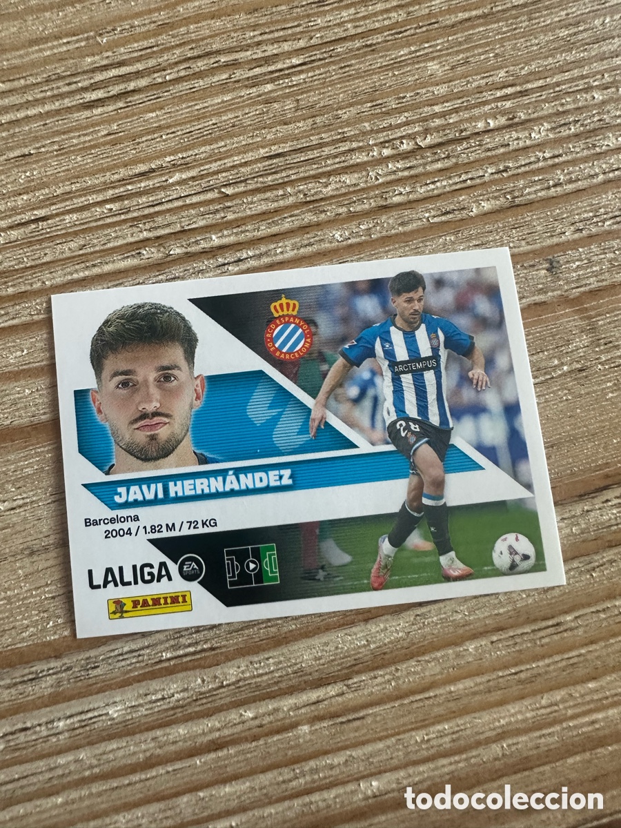 Trading cards: JAVI HERNANDEZ 15 BIS RCD ESPANYOL 3&ordf; EDICION LIGA ESTE 2026-27 26 27 PANINI