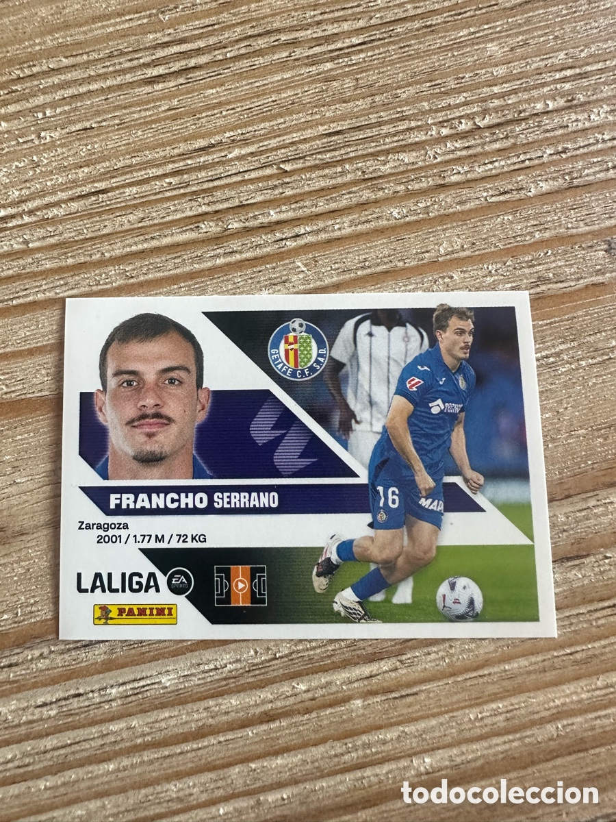 Trading cards: FRANCHO 13 GETAFE 3&ordf; EDICION LIGA ESTE 2026-27 26 27 PANINI