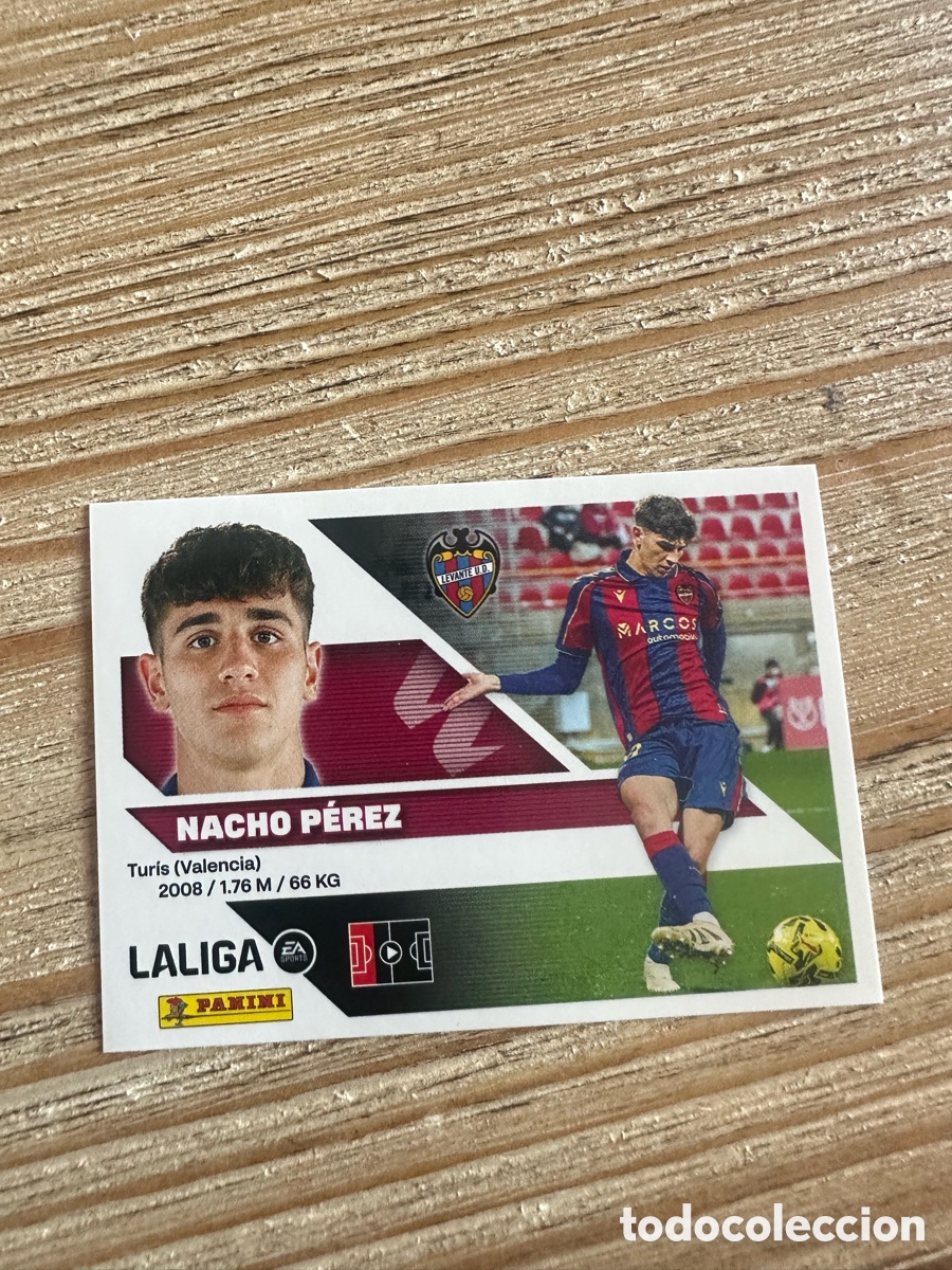 Trading Cards: NACHO PEREZ 6 BIS COLOCA LEVANTE 3&ordf; EDICION LIGA ESTE 2026-27 26 27 PANINI