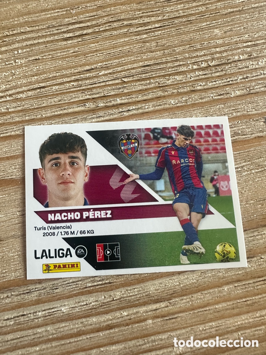 Trading cards: NACHO PEREZ 6 BIS COLOCA LEVANTE 3&ordf; EDICION LIGA ESTE 2026-27 26 27 PANINI