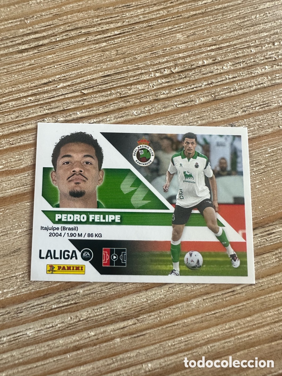 Cartas Colecion&aacute;veis: PEDRO FELIPE 8 BIS COLOCA RACING 3&ordf; EDICION LIGA ESTE 2026-27 26 27 PANINI
