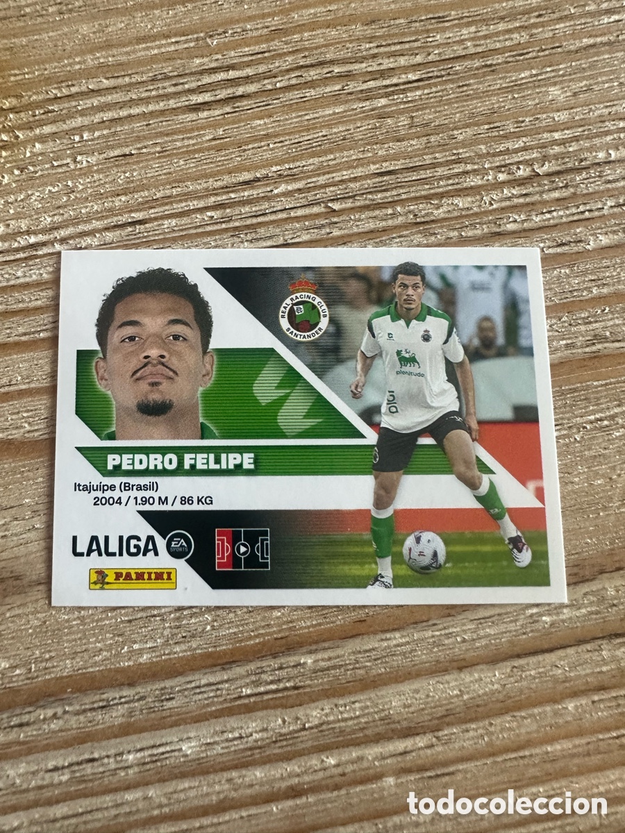 Cartas Colecion&aacute;veis: PEDRO FELIPE 8 BIS COLOCA RACING 3&ordf; EDICION LIGA ESTE 2026-27 26 27 PANINI