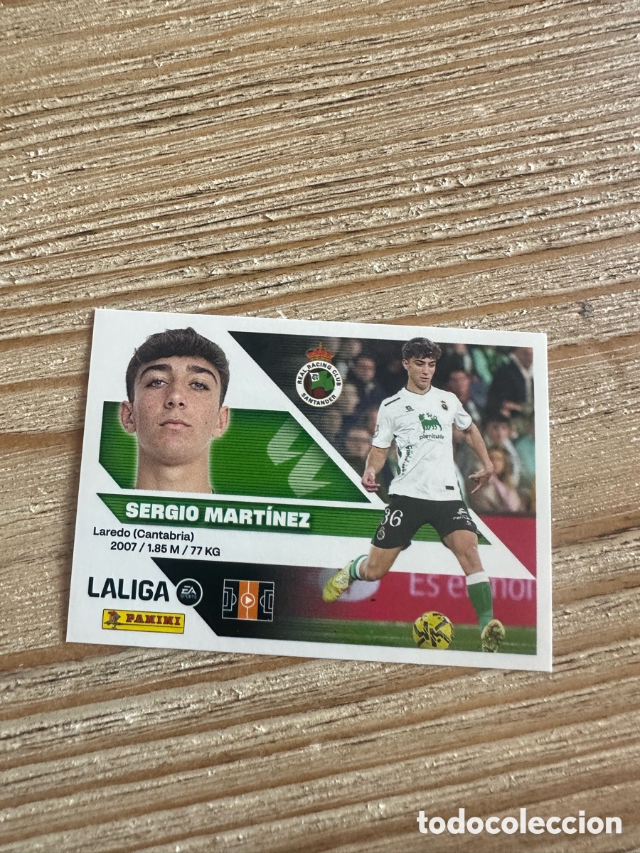 Trading cards: SERGIO MARTINEZ 13 BIS COLOCA RACING 3&ordf; EDICION LIGA ESTE 2026-27 26 27 PANINI