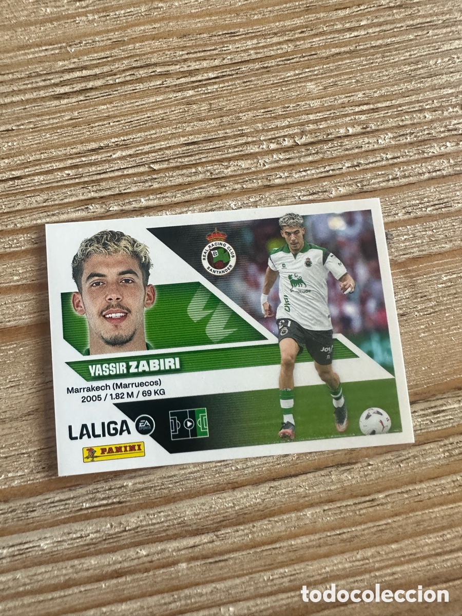 Trading cards: ZABIRI 15 BIS COLOCA RACING 3&ordf; EDICION LIGA ESTE 2026-27 26 27 PANINI