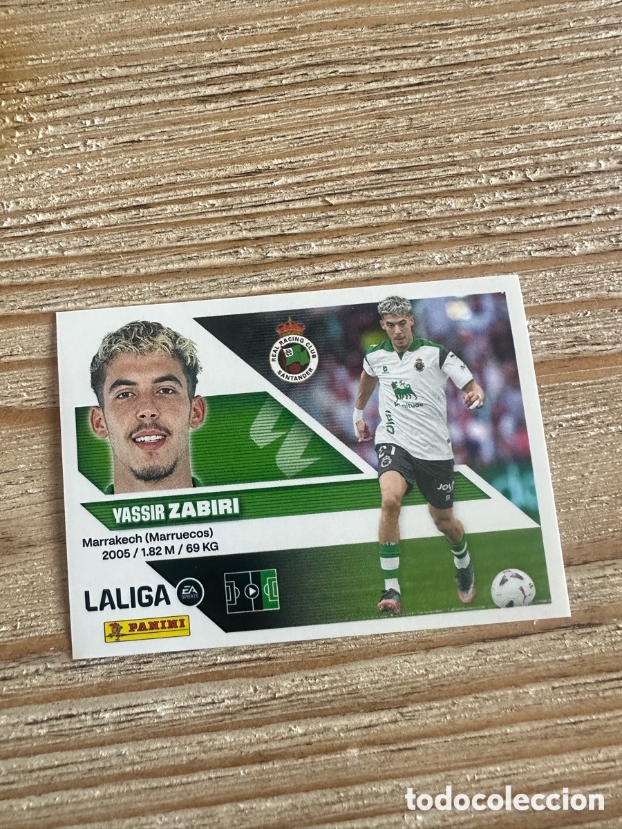 Trading cards: ZABIRI 15 BIS COLOCA RACING 3&ordf; EDICION LIGA ESTE 2026-27 26 27 PANINI