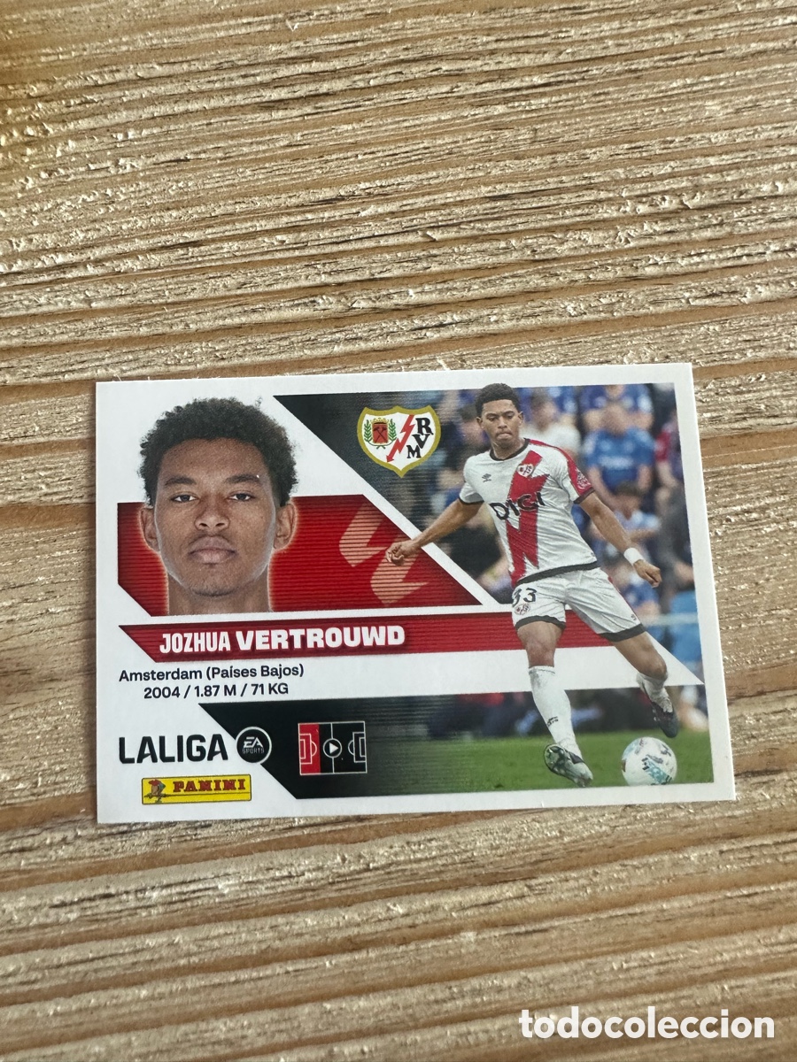 Trading cards: VERTROUWD 7 BIS COLOCA RAYO VALLECANO 3&ordf; EDICION LIGA ESTE 2026-27 26 27 PANINI