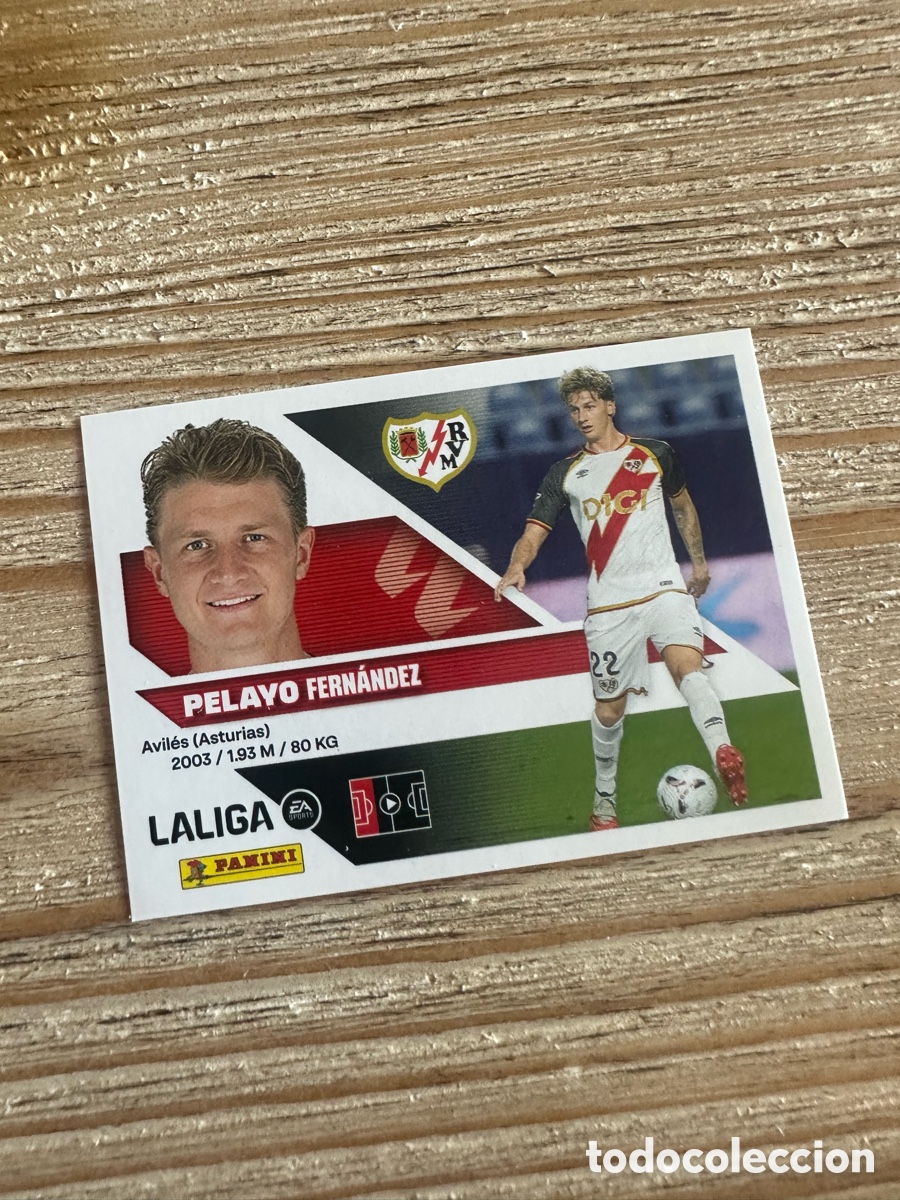 Trading cards: PELAYO 10 BIS COLOCA RAYO VALLECANO 3&ordf; EDICION LIGA ESTE 2026-27 26 27 PANINI