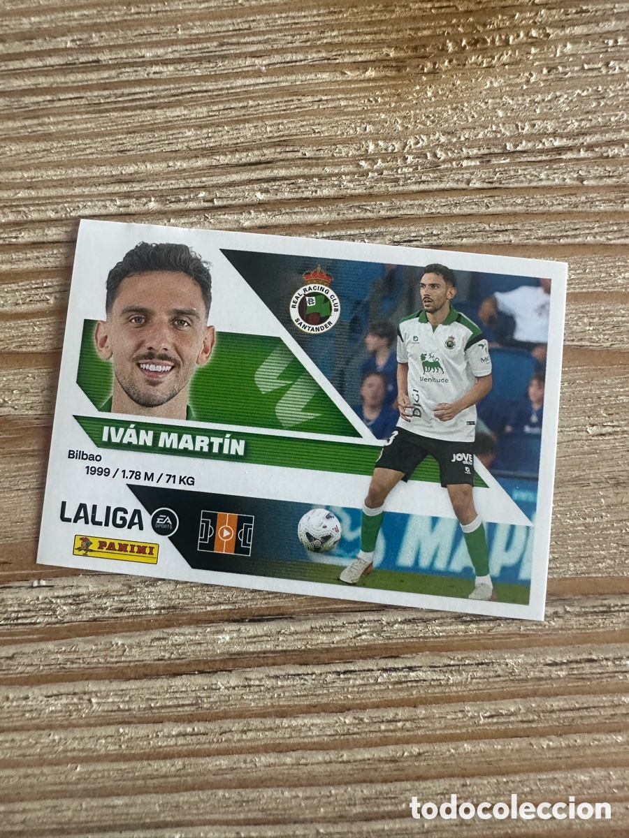 Trading cards: IVAN MARTIN RACING FICHAJE 34 3&ordf; EDICION LIGA ESTE 2026-27 26 27 PANINI