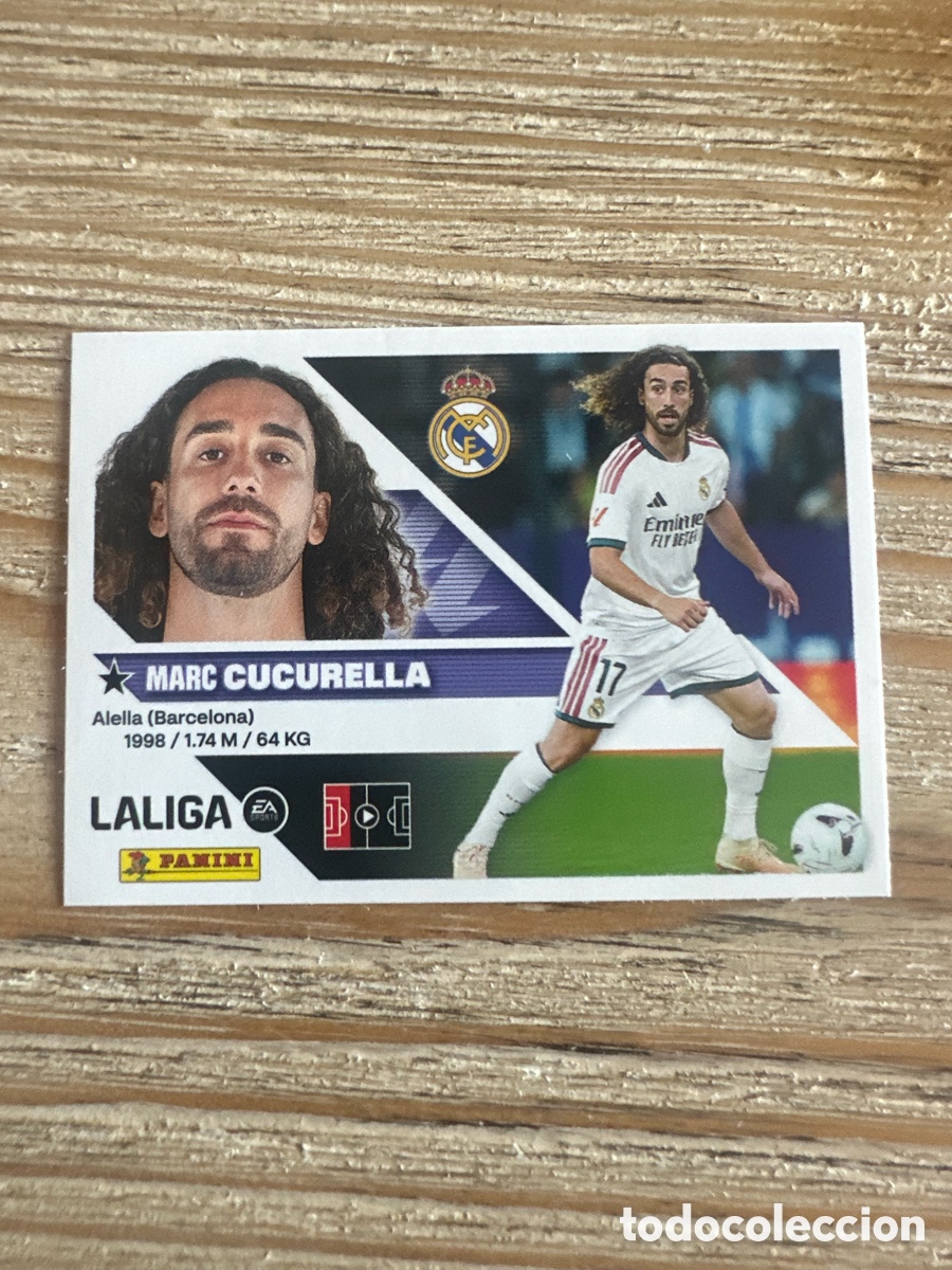 Trading cards: CUCURELLA REAL MADRID FICHAJE 29 3&ordf; EDICION LIGA ESTE 2026-27 26 27 PANINI