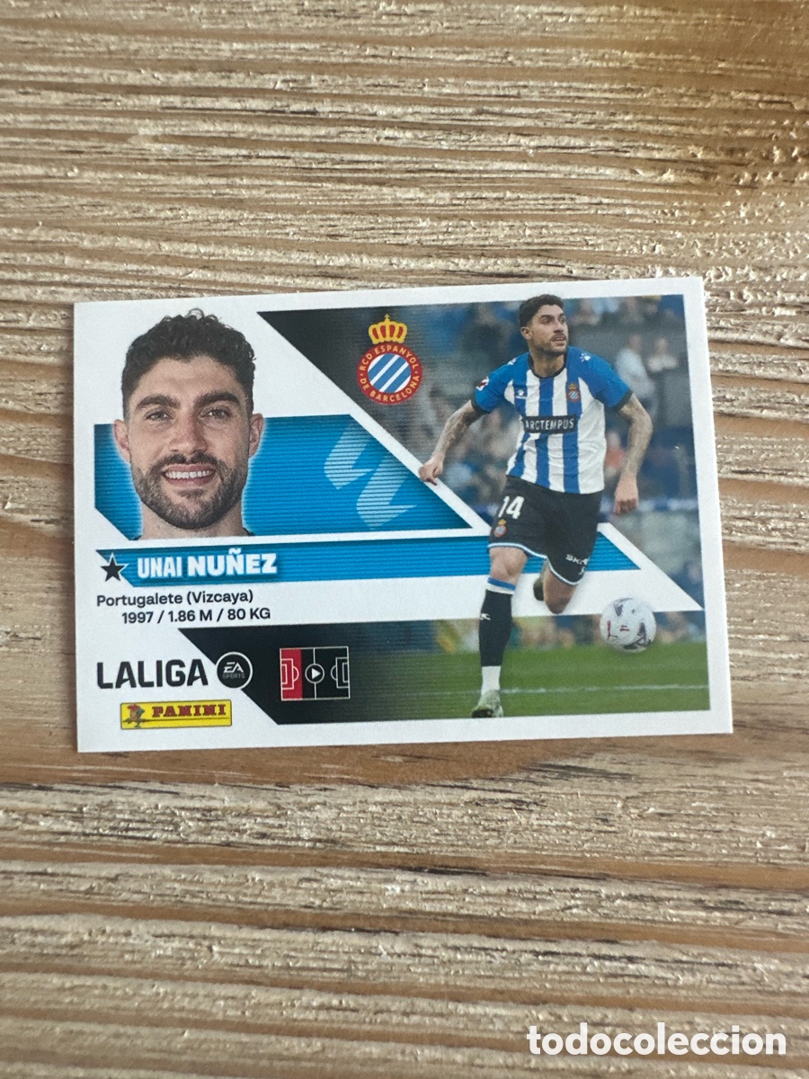 Trading cards: NU&Ntilde;EZ RCD ESPANYOL FICHAJE 27 3&ordf; EDICION LIGA ESTE 2026-27 26 27 PANINI