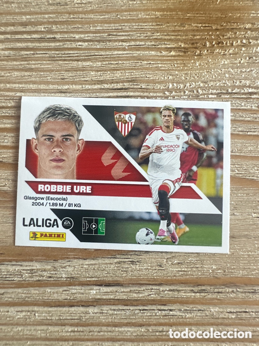 Trading cards: ROBBIE URE SEVILLA FICHAJE 25 3&ordf; EDICION LIGA ESTE 2026-27 26 27 PANINI