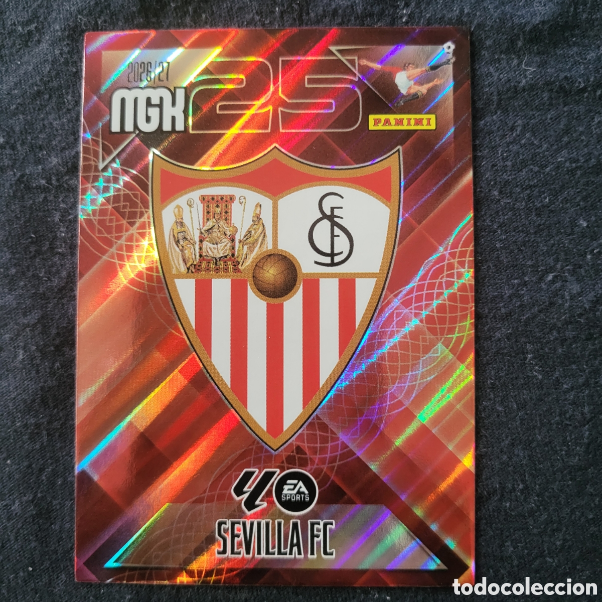 Trading cards: 325 Sevilla FC [Escudo] / Megacracks 2026