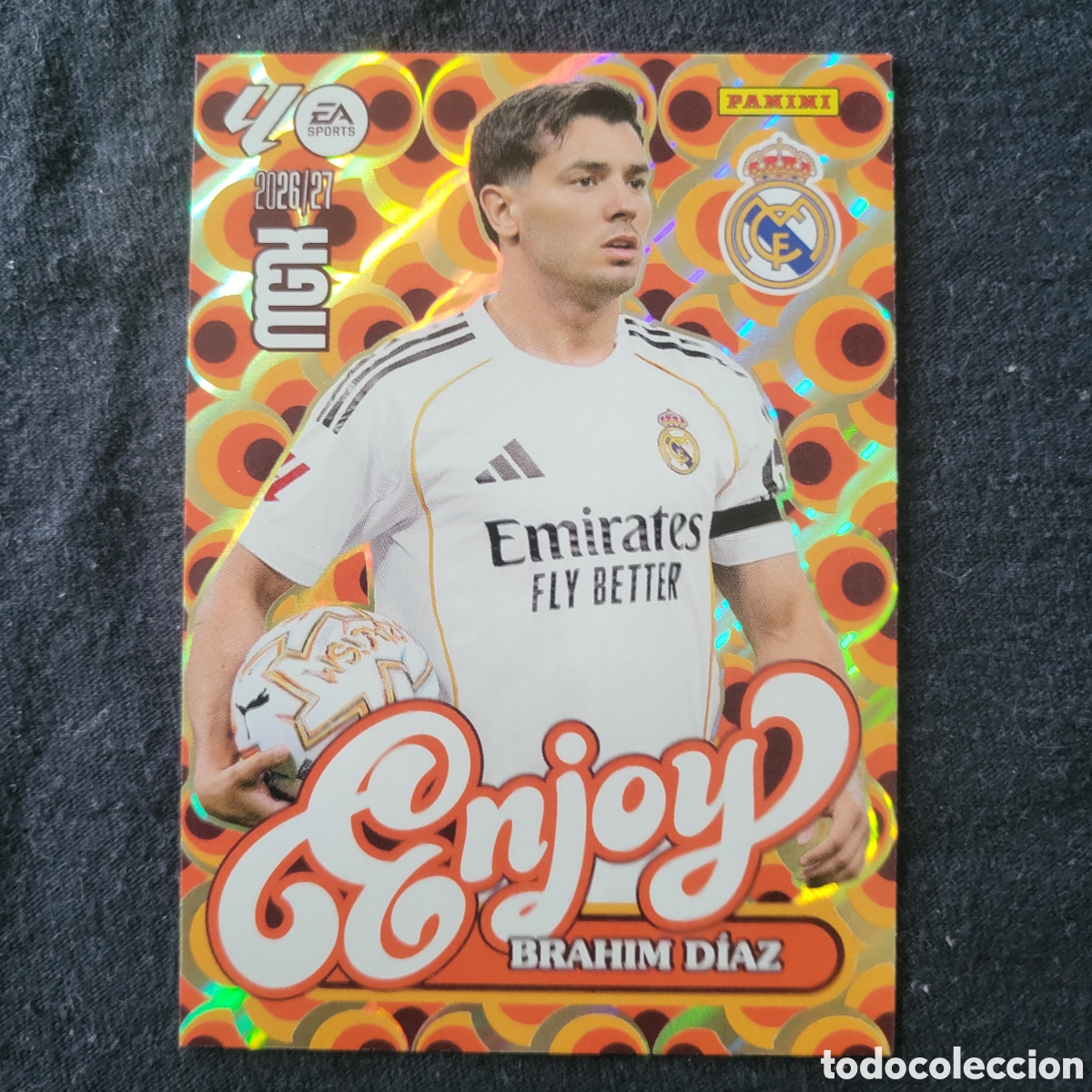 Trading cards: 380 Brahim D&iacute;az Enjoy / Megacracks 2026
